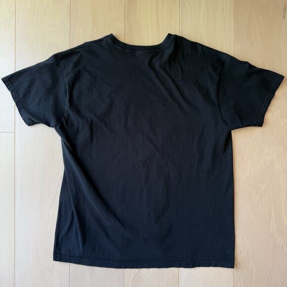 Vintage Polo Sport Ralph Lauren Shirt Large Black 90s New York Route 67 RRL - Picture 6 of 7
